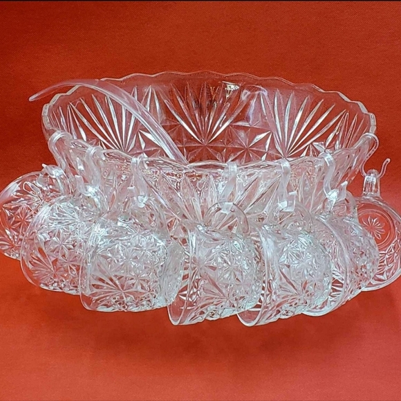 Arlington Anchor Hocking Punch Set 1950's - Picture 5 of 7